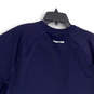Mens Blue Short Casual Sleeve Crew Neck Pullover Athletic T-Shirt Size XL image number 4