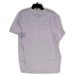 NWT Mens White Crew Neck Media Pocket Stretch Pullover T-Shirt Size XL alternative image