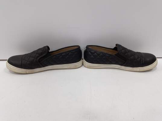 Steve Madden Zaander Women's Black Quilted Slip-On Comfort Shoes Size 9M image number 3