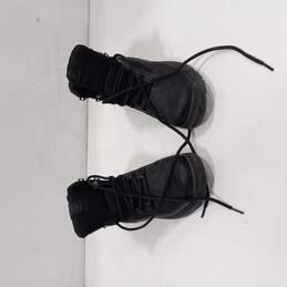 Men's Black Hiking Boots Size 9W