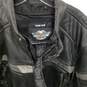 Harley-Davidson Black Leather Motorcycle Jacket Size XL image number 3