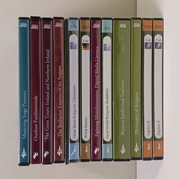 Lot of 12 Great Courses Education DVD's