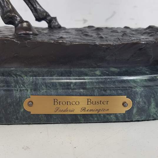Bronco Buster By Frederic Remington 15 in H Bronze Sculpture image number 7