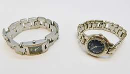 Esquire Swiss 100608 & 100643 Silver Tone Women's Dress Watches 124.3g