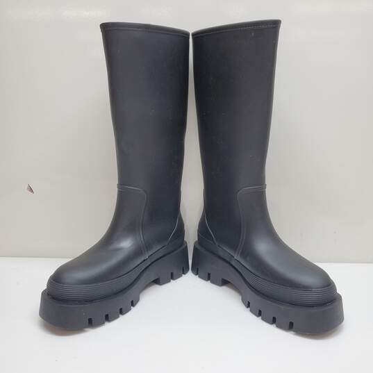 Jeffrey Campbell Ilya Waterproof Rain Boots in Black Size 8 image number 3