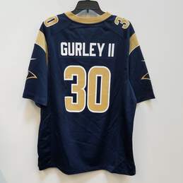 Mens Blue Los Angeles Rams Todd Gurley II #30 Football NFL Jersey Size XL alternative image