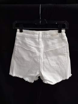 Hollister Women's White Shorts Size W24 W/Tags alternative image