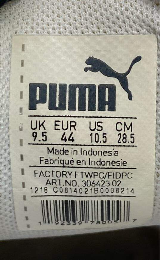 Puma BMW White Athletic Shoe Women 10.5 image number 7