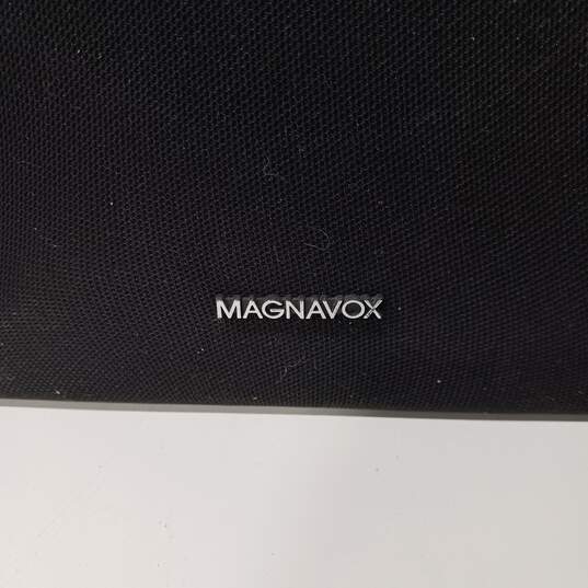 Pair Of Black Magnavox Speakers image number 6