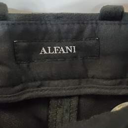 Alfani Men Black Velvet Dress Pants Sz 36 alternative image