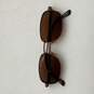 Armani Exchange Womens Brown Full-Rim Square Sunglasses With Bifocals And Case image number 1