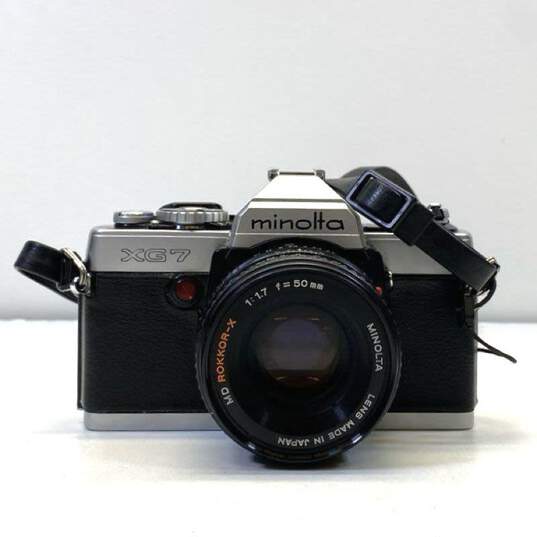 Minolta XG-7 35mm SLR Camera with Lens image number 2