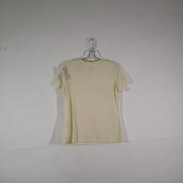 NWT Womens Regular Fit Round Neck Short Sleeve Pullover T-Shirt Size XS alternative image