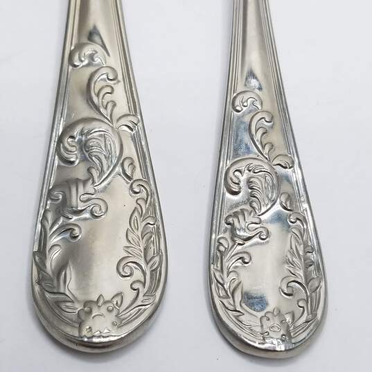 Christian Dior Stainless Steel 8"/6.5" Spoon BD 10pcs W/C.O.A 580.0g image number 3