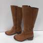 Teva Leather Side-Zip Tall Boots Size 8.5 image number 2
