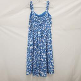 52Seven Sleeveless Blue Floral Dress Size 2 NWT
