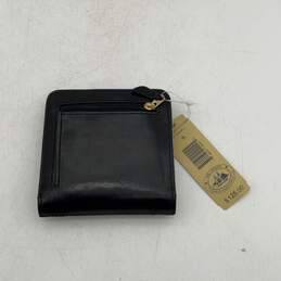 NWT Brahmin Mens Brown Black Leather Inner Credit Card Slot Bifold Wallet alternative image