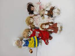 6pc. Lot of Assorted Porcelain Dolls