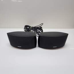 Pair of Bose Speakers w/Speaker Cable- For Parts/Repair