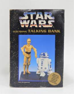 Vintage 1995 Star Wars C3PO & R2-D2 Electronic Talking Bank IOB alternative image