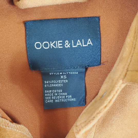 Ookie & LaLa Men Clay Suede Shirt XS image number 3
