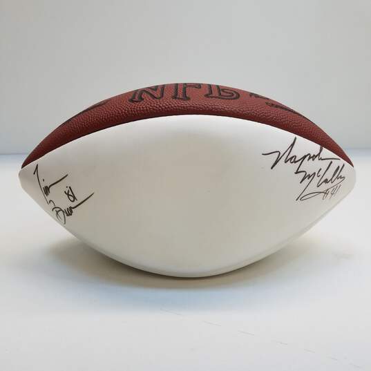 Wilson NFL Football Signed by Tim Brown - Oakland Raiders image number 2