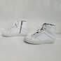 Zadig & Voltaire White Hi Top Leather Sneakers Size 36 image number 2