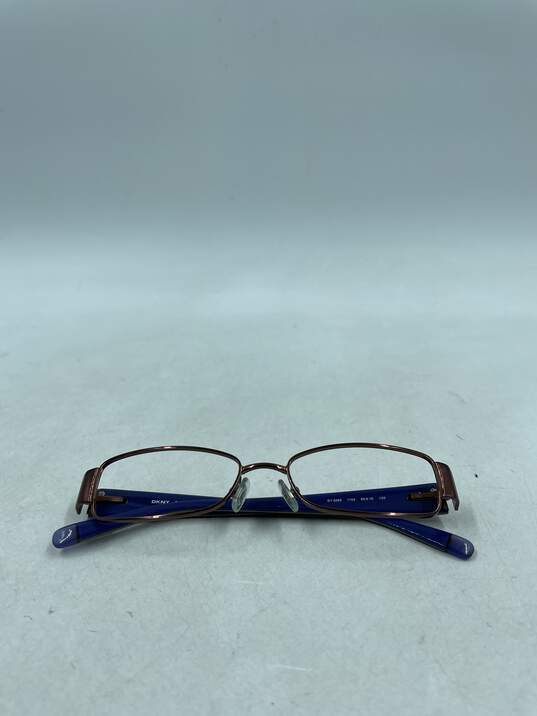 DKNY Bronze Rectangle Eyeglasses image number 1