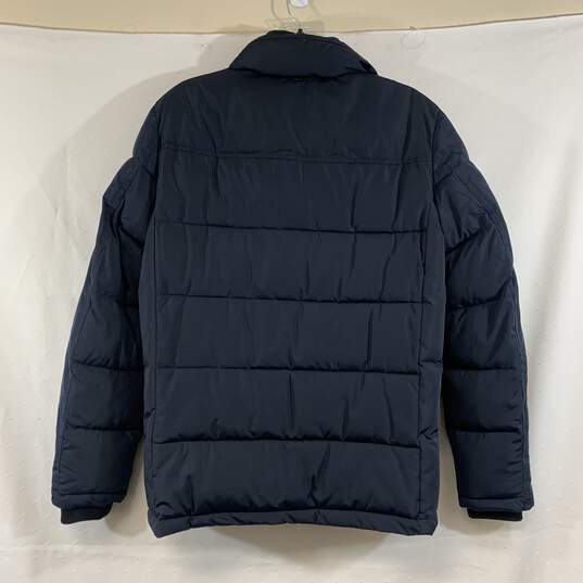 Men's Navy Calvin Klein Puffer Coat, Sz. S image number 2