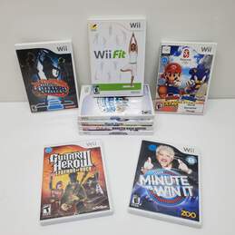 VTG. x9 Mixed Lot Untested P/R* Wii Games Music Exercise & Action DDR Hottest Party++