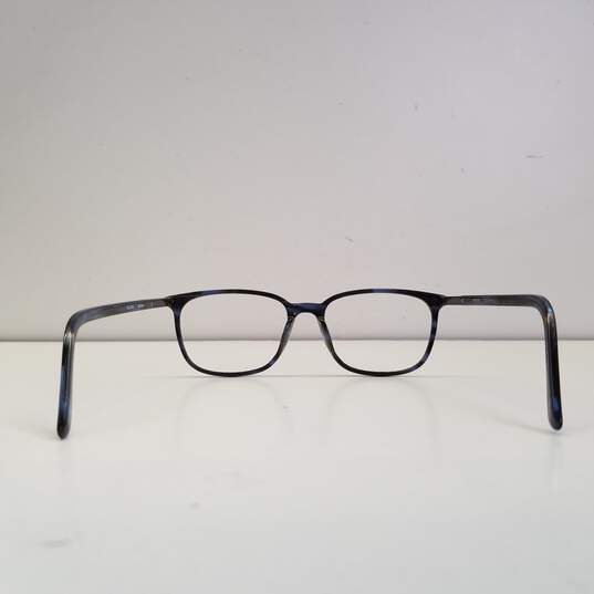 Bulova Black Browline Eyeglasses Frame image number 5