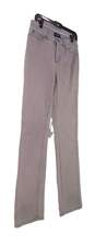 Womens Gray Denim Medium Wash Stretch Casual Straight Leg Jeans Size 6 image number 2