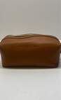 Ghurka Leather Shave Toiletry Kit Bag Chestnut image number 1