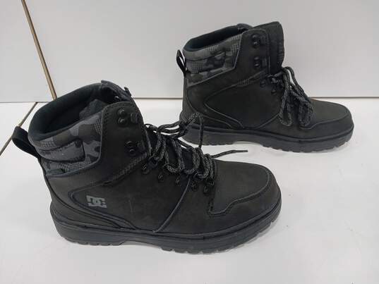 DC Peary Men's Black Hiking Boots Size 9.5 image number 2
