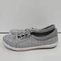 Womens Vollie II Speckled Knit WF57852 Gray Lace Up Sneaker Shoes Size 9.5 image number 3