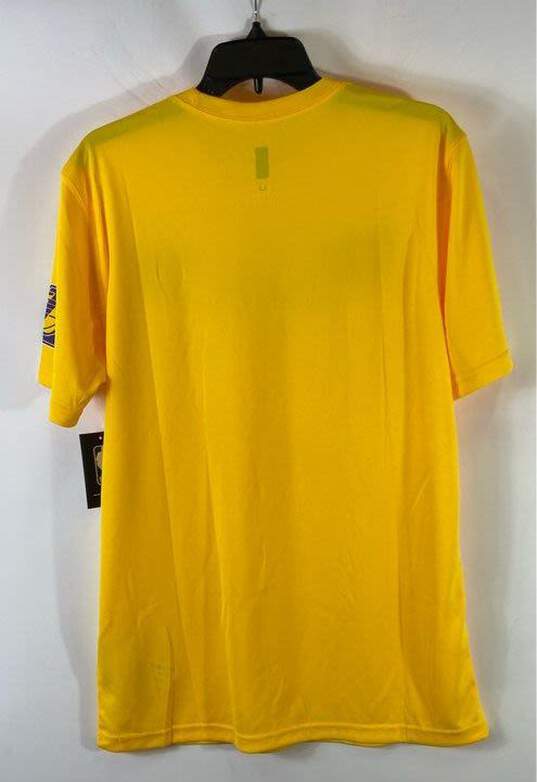NBA Yellow L.A. Lakers Graphic Tee - Size Medium image number 2