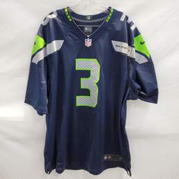 Nike NFL Seattle Seahawks Wilson Football Jersey Size 2XL