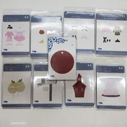 Lot of 9 QuicKutz Embossed Cutting Dies For Paper Dolls