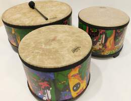 Remo Brand Kid's Percussion Model Floor Toms w/ Mallet (Set of 3 Drums) alternative image