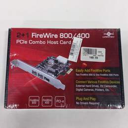 2 n 1 Fire Wire PCI Host Card In Sealed Box