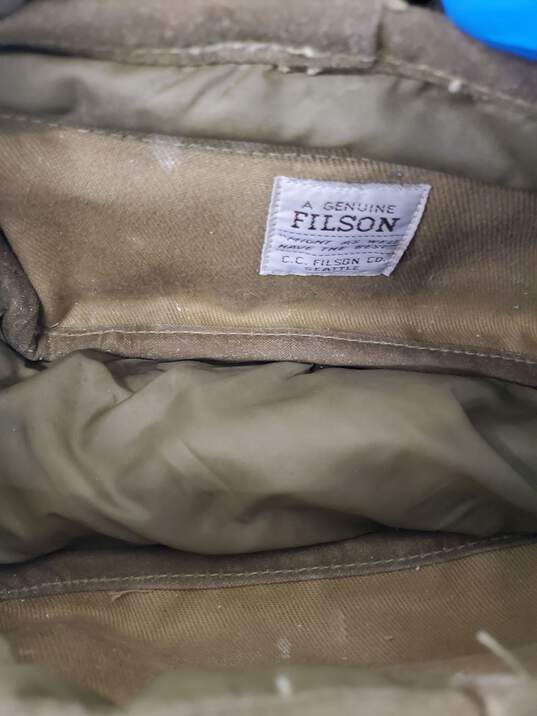 Filson Rugged Twill Travel Kit Pouch/ hand bag used image number 5