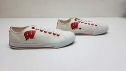 (4) Row One Wisconsin Badgers Canvas Sneakers - W 5/ M 3.5