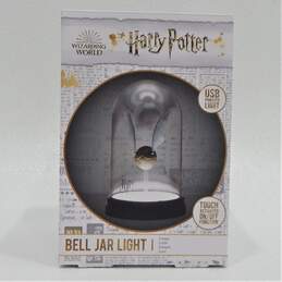Official Harry Potter Golden Snitch - Bell Jar Light Touch Lamp