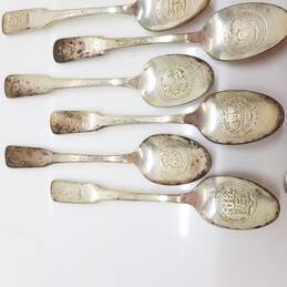 Lot of 13 International Silver Bicentennial US States Souvenir Spoons alternative image
