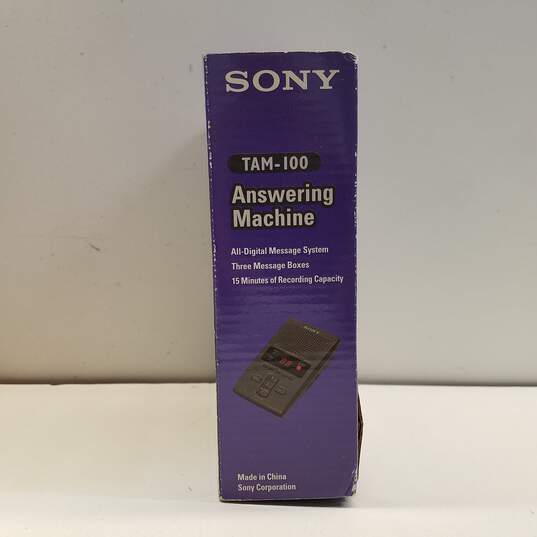 Sony Telephone Answering Machine TAM-100 image number 2