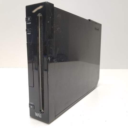 Nintendo Wii Black Console Only image number 1