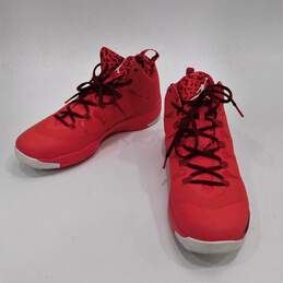 Jordan Super.Fly 2 Fusion Red Men's Shoes Size 14