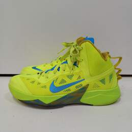 Nike Men's Neon Yellow Hyperfuse  615896-700 Shoes Size 8