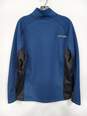 Spyder Men's Blue LS Half Zip Jacket Size XL image number 2