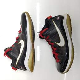 2010 Men's Nike Lebron 7 PS 'Bred' 407639-002 Basketball Shoe Size 12 alternative image